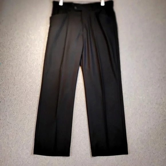 Men's Black Dress Pants Size 34 - Picture 1 of 8
